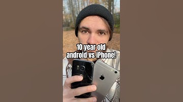 10 Year Old iPhone vs Android! #shorts