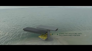 Video-render Anti-scouring Mattress Connection Structure