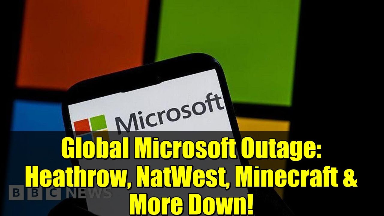 Глобальный сбой в работе Microsoft: Хитроу, NatWest, Minecraft и другие аэропорты не работают!