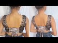 princess cut blouse cutting and stitching| backless blouse design| beautiful back neck designs