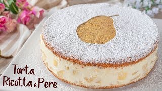 RICOTTA AND PEAR CAKE Easy and Gluten Free Recipe - Homemade by Benedetta screenshot 3