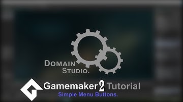 Gamemaker Studio 2 Simple Menu Buttons