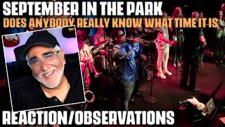 Does Anybody Really Know What Time It Is Chicago by September In The Park