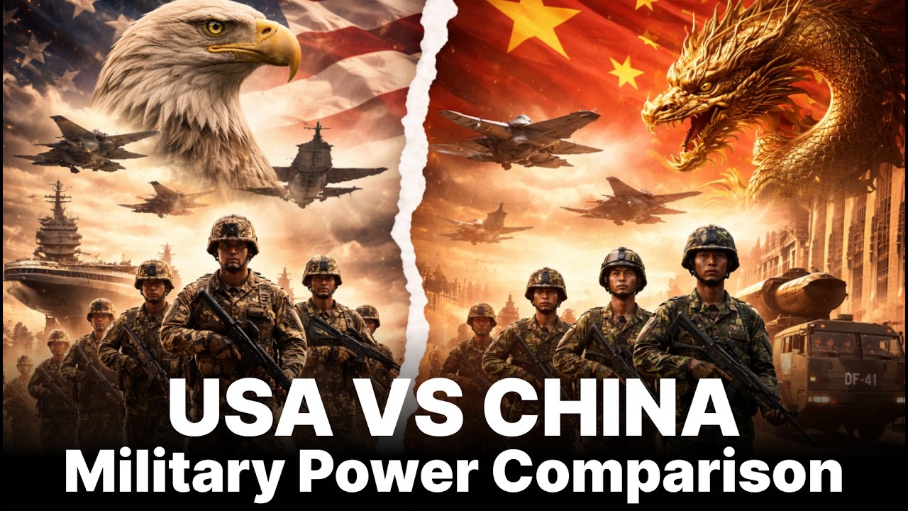 USA vs China — Military Power Comparison - YouTube