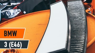 How to change pollen filter on BMW E46 [TUTORIAL AUTODOC]