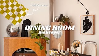 *Aesthetic* Dining Room Makeover - Pinterest Inspired!