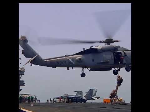 Troops Fast Roping