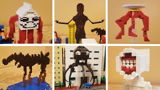 All LEGO TREVOR HENDERSON Giants! | Trevor Henderson’s Corrupted LEGO City!