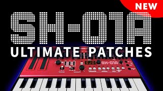 ROLAND SH-01A | ULTIMATE PATCHES | VOL 1-3 | The 333 NEW Next-Level Synth Sounds / Presets!