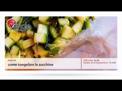 Video: Come conservare correttamente le zucchine a casa in un appartamento