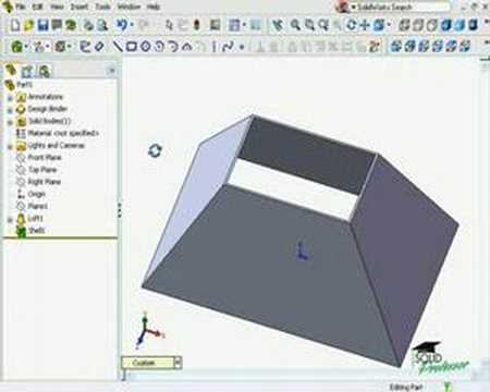Using the Rip Feature - SOLIDWORKS Sheet Metal Tutorial
