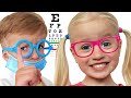 Eye Doctor | Hands Healthy Habits Song + more Children's Songs by Katya and Dima