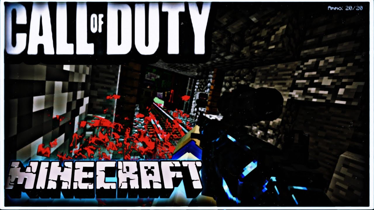 Converti MINECRAFT en CALL of DUTY - YouTube