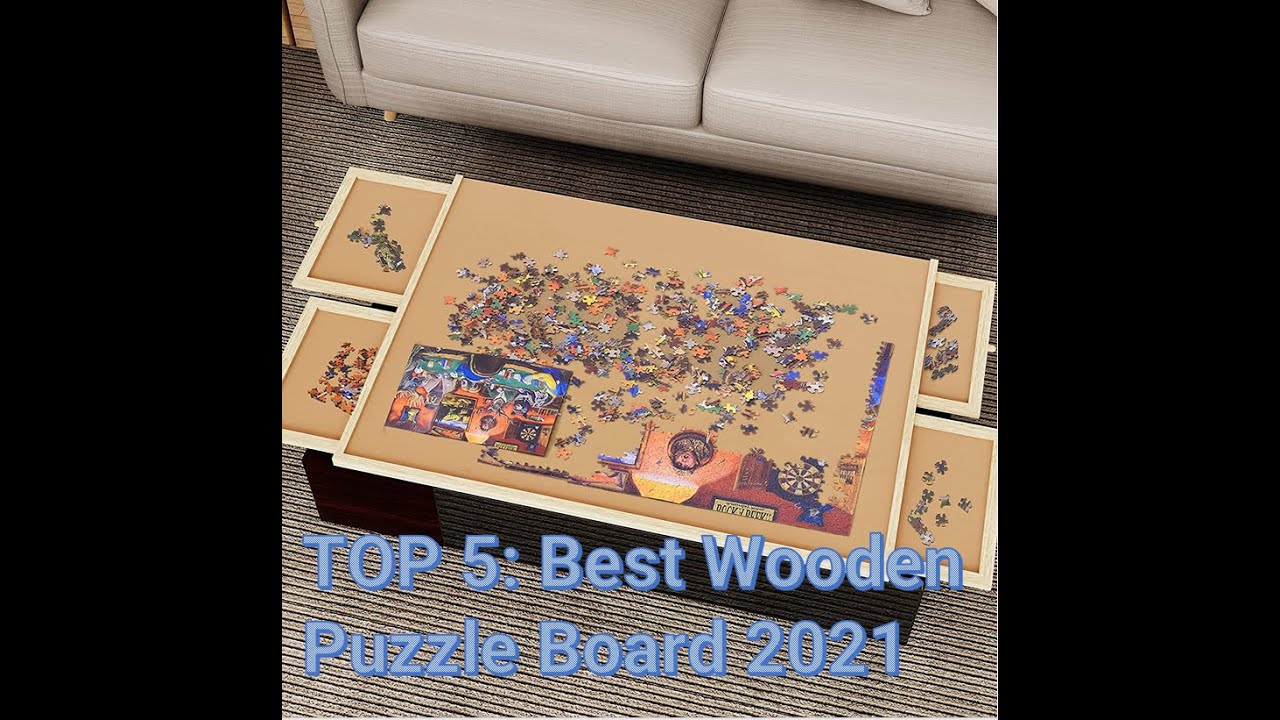  Gamenote Jigsaw Puzzle Board with Cover Mat - Portable