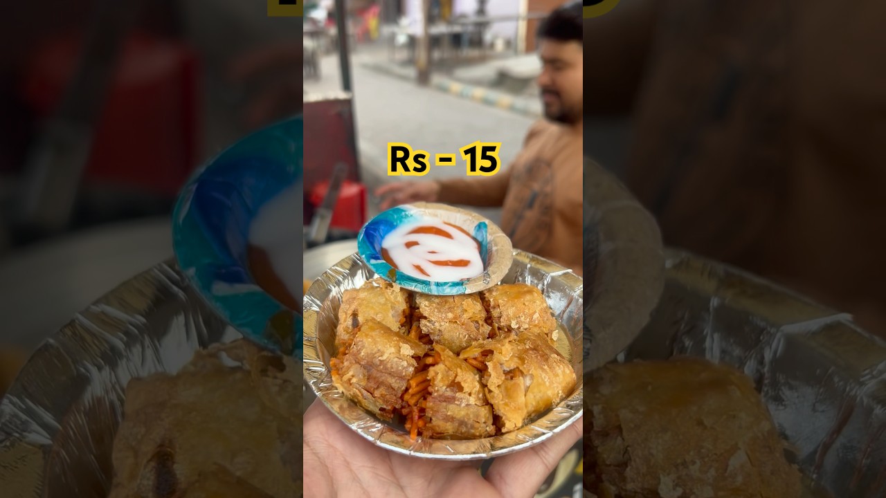 Spring roll only 15 ￼ rupees 