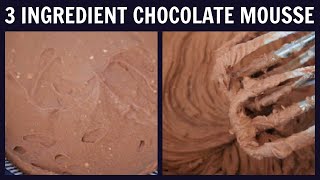 Coconut Milk Chocolate Mousse Recipe | Easy 3 Ingredient Keto Vegan Dessert