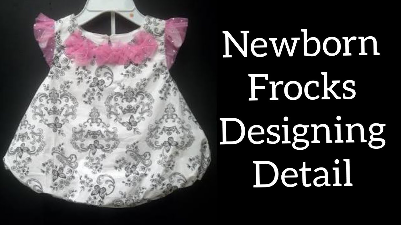 newborn baby frock design