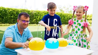 Diana y Roma Trucos divertidos y experimentos con globos / Aprende a divertirte