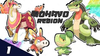 Complete Fakedex - Mohavo West Cost Fakemon Region ( Pokemon Extinction and Rejuvenation)