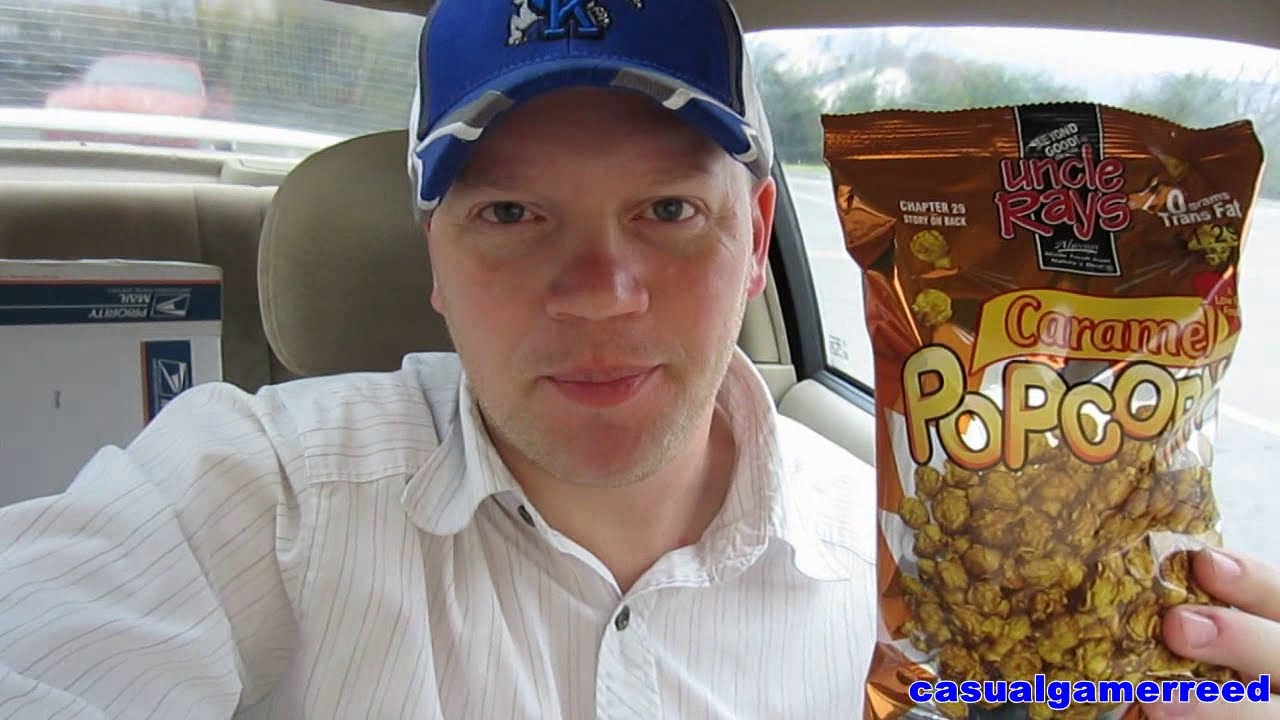 Reed Reviews - Uncle Ray's Caramel Popcorn - YouTube