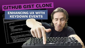 Building a GitHub Gist Clone with Phoenix LiveView - Part 13: Enhancing UX with JS Keydown Events