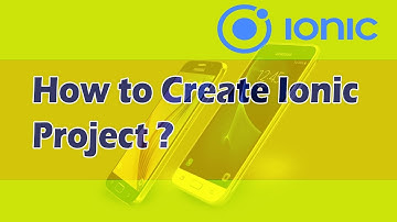 How to Create Ionic Project ( with Default Side-Menu Template ) ? | Bangla Tutorial