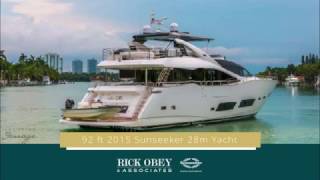 92 ft 2015 Sunseeker 28 m Yacht - Miss Ellie