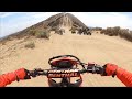 2020 Crf450x hitting the hill (aka) widowmaker Baldy Masa