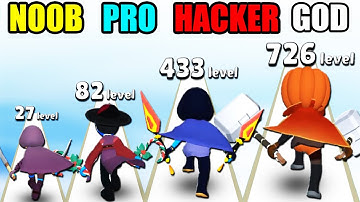 NOOB vs PRO vs HACKER vs GOD in Solo Leveling