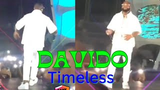 TIMELESS Live performance by DAVIDO #timeless