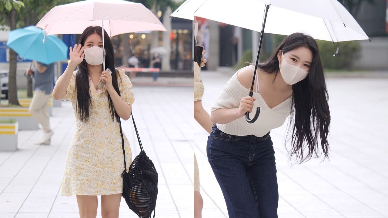 브레이브걸스 민영 유정 직캠 (Brave Girls MINYOUNG YUJEONG) @ 210622 두시탈출 컬투쇼 출근길