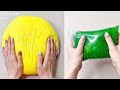 Satisfying With Mixing Slime Videos #126 pink