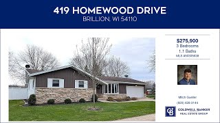 419 HOMEWOOD Drive video tour