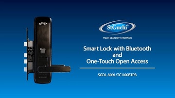 5 in 1 Digital Lock - SGDL-809L / TC1100BTPB