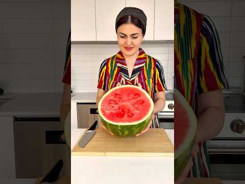 How to cut a watermelon beautifully and originally 🍉/ Как красиво и оригинально нарезать Арбуз 🍉