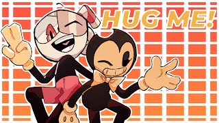 Hug Me! | Cuphead | Bendy | Animation meme