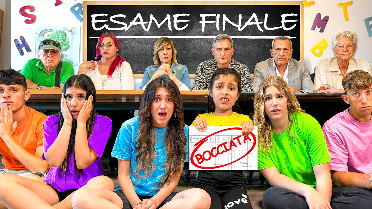 ILARY SCOPRE CHE È STATA BOCCIATA L'ULTIMO GIORNO DI SCUOLA ALL'ESAME DI FINE ANNO CON ZIA NICOLE!