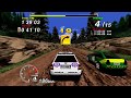 Sega Rally Championship Victory Extra Stage Lancia Delta 4k 60fps