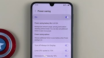 How to enable/disable Battery Saver Mode on Samsung M31 Android 12