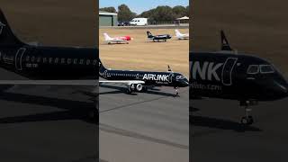 Airlink Embraer E195 RC Scale Model Takeoff | Looks Almost Full-Size! ✈️ #rcplane