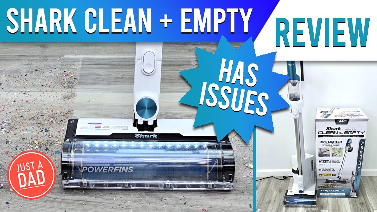 Shark Clean & Empty Cordless Auto-Empty Vacuum BU3521 QUICK REVIEW