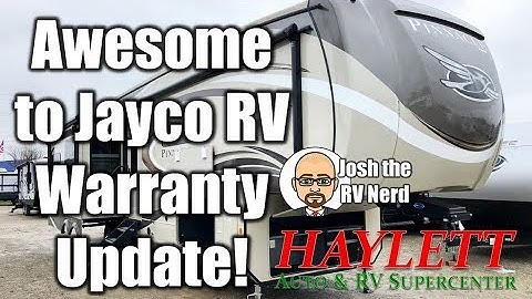 AMAZINGLY Positive Jayco RV Warranty Change with Josh the RV Nerd