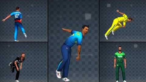 WCC2 - Edit your Bowling Style from 28 realistic actions