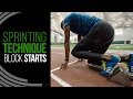 Sprinting technique  maximizing block starts