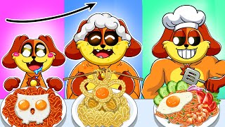 Me vs Grandma Cooking Challenge | Dogday Cooking Mukbang ASMR | Poppy Playtime Chapter 3 Animation