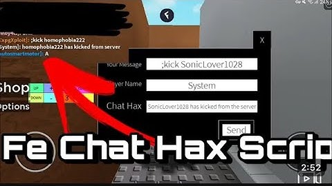 FE CHAT HAX SCRIPT PASTEBIN