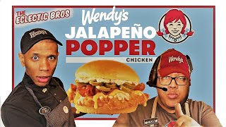 **WENDY'S NEW JALAPENO POPPER CHICKEN SANDWICH??** Tasted. Tested. Reviewed. (and salted with humor)