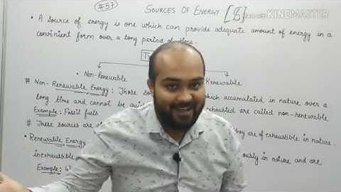 #57 Sources of Energy: Class 10