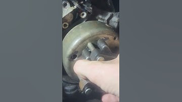 way to pull gy6 flywheel w harmonic balancer puller disassembled parts