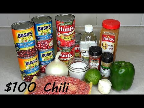 My $100 Winning Chili recipe